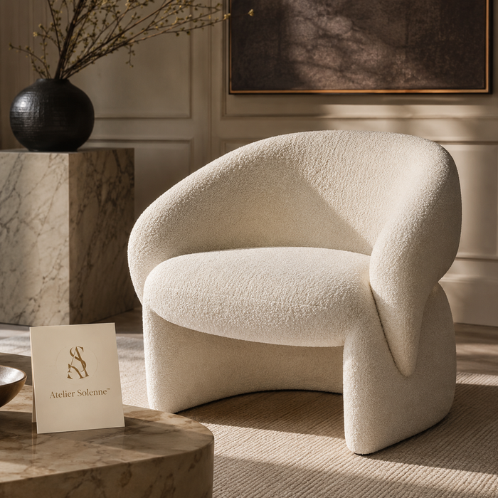 Atelier Solenne™ Cloud Bouclé Accent Chair
